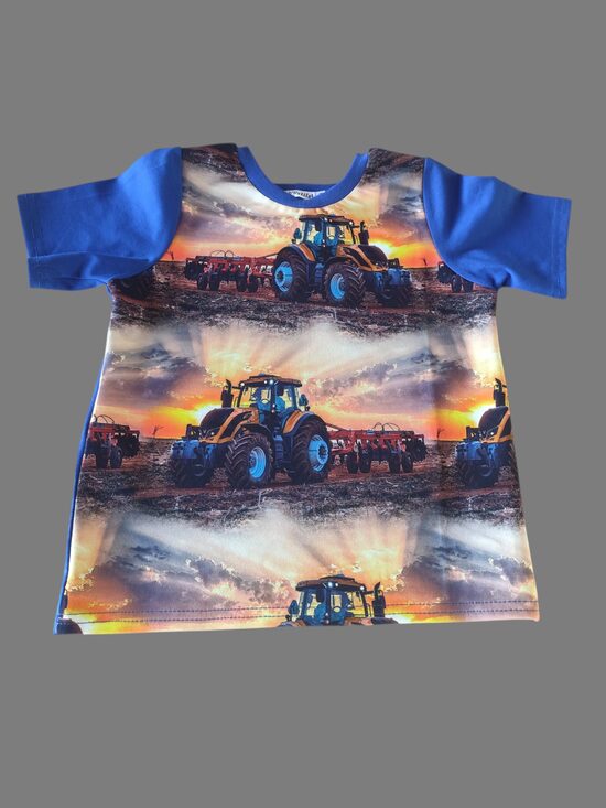 T-krekls "Traktors" Zils